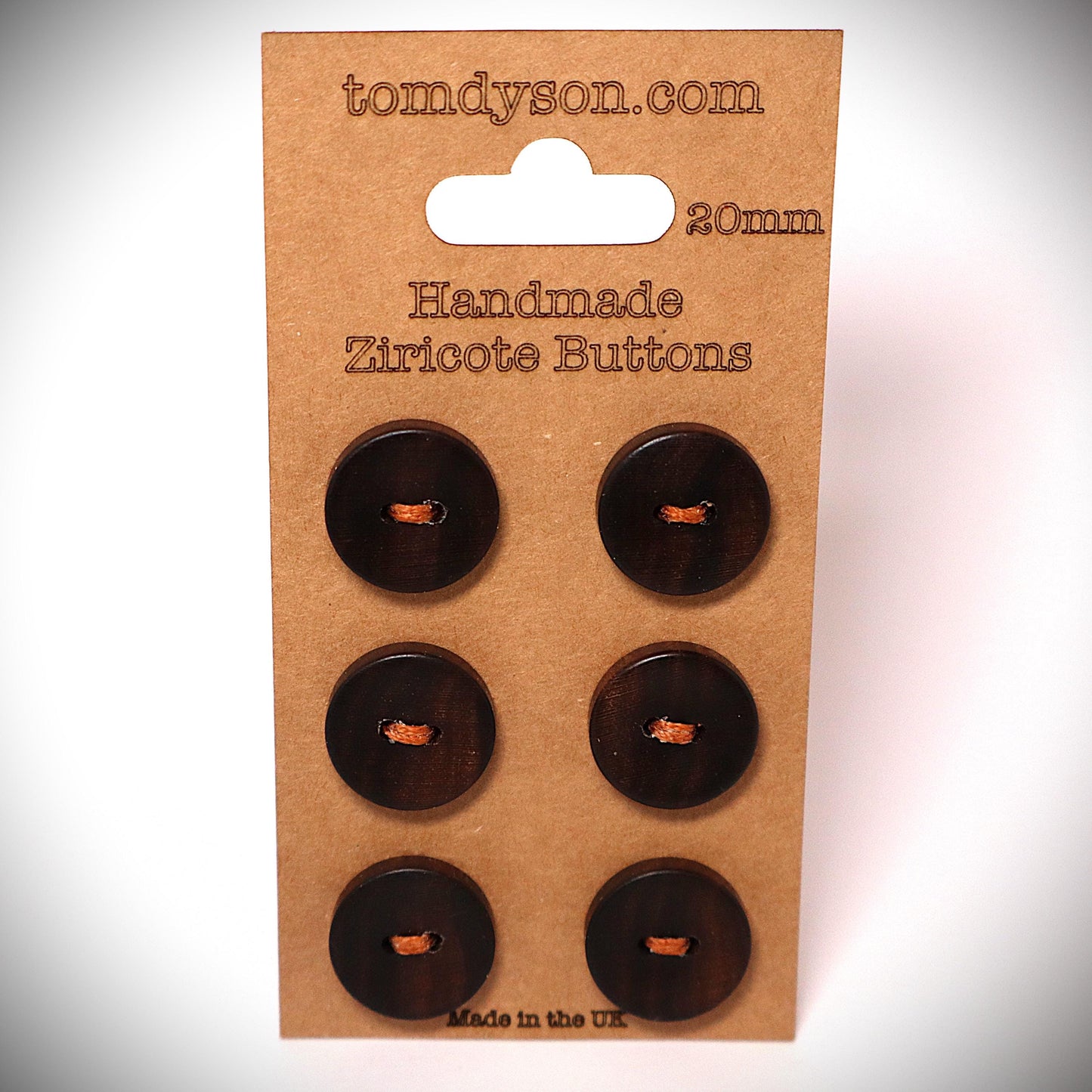 Various Buttons, Handmade & Full Range of Sizes