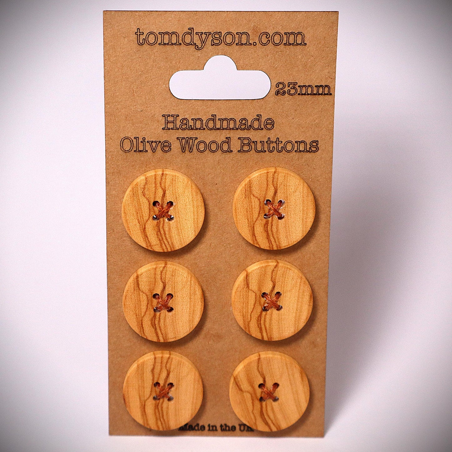 Various Buttons, Handmade & Full Range of Sizes