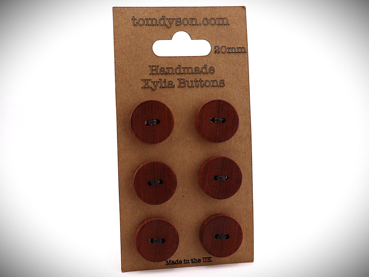Xylia Buttons, Handmade & Full Range of Sizes