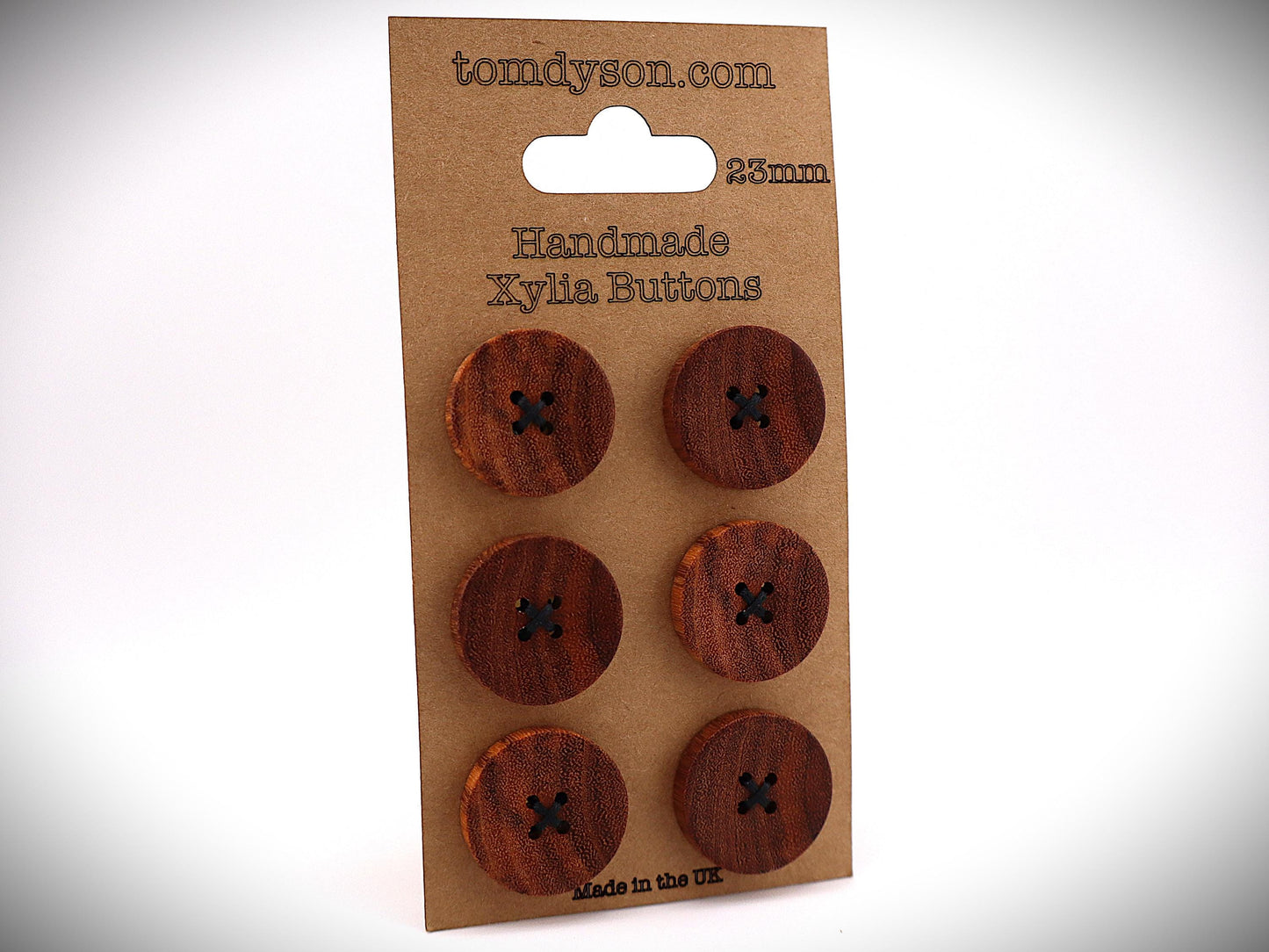 Xylia Buttons, Handmade & Full Range of Sizes