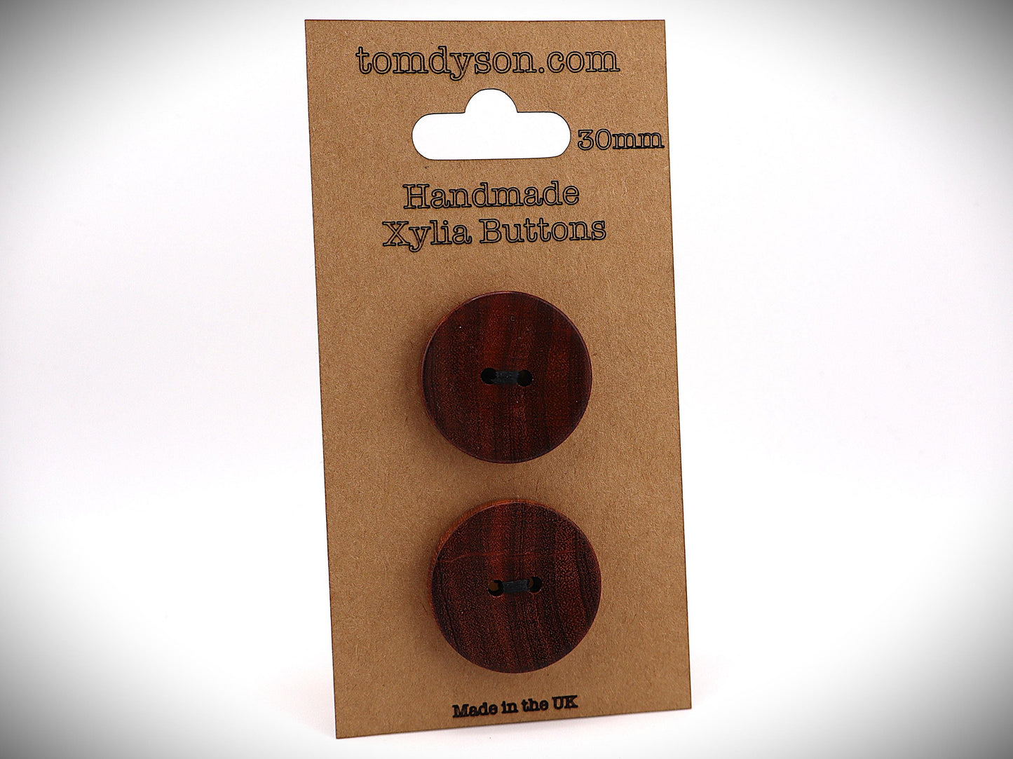 Xylia Buttons, Handmade & Full Range of Sizes