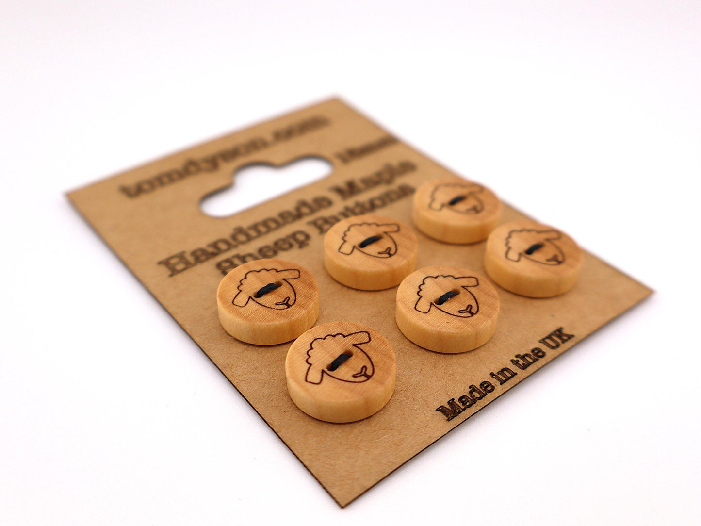 Various Buttons, Handmade & Full Range of Sizes