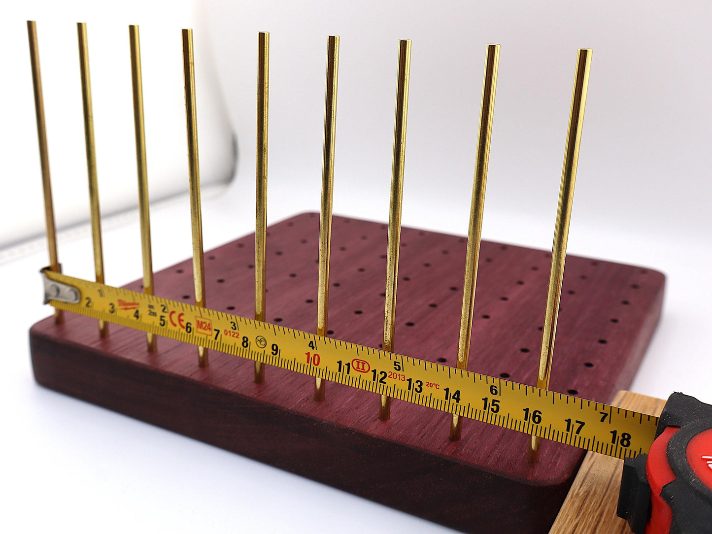 Purpleheart Hardwood Blocking Board: Knitting & Crochet Tool