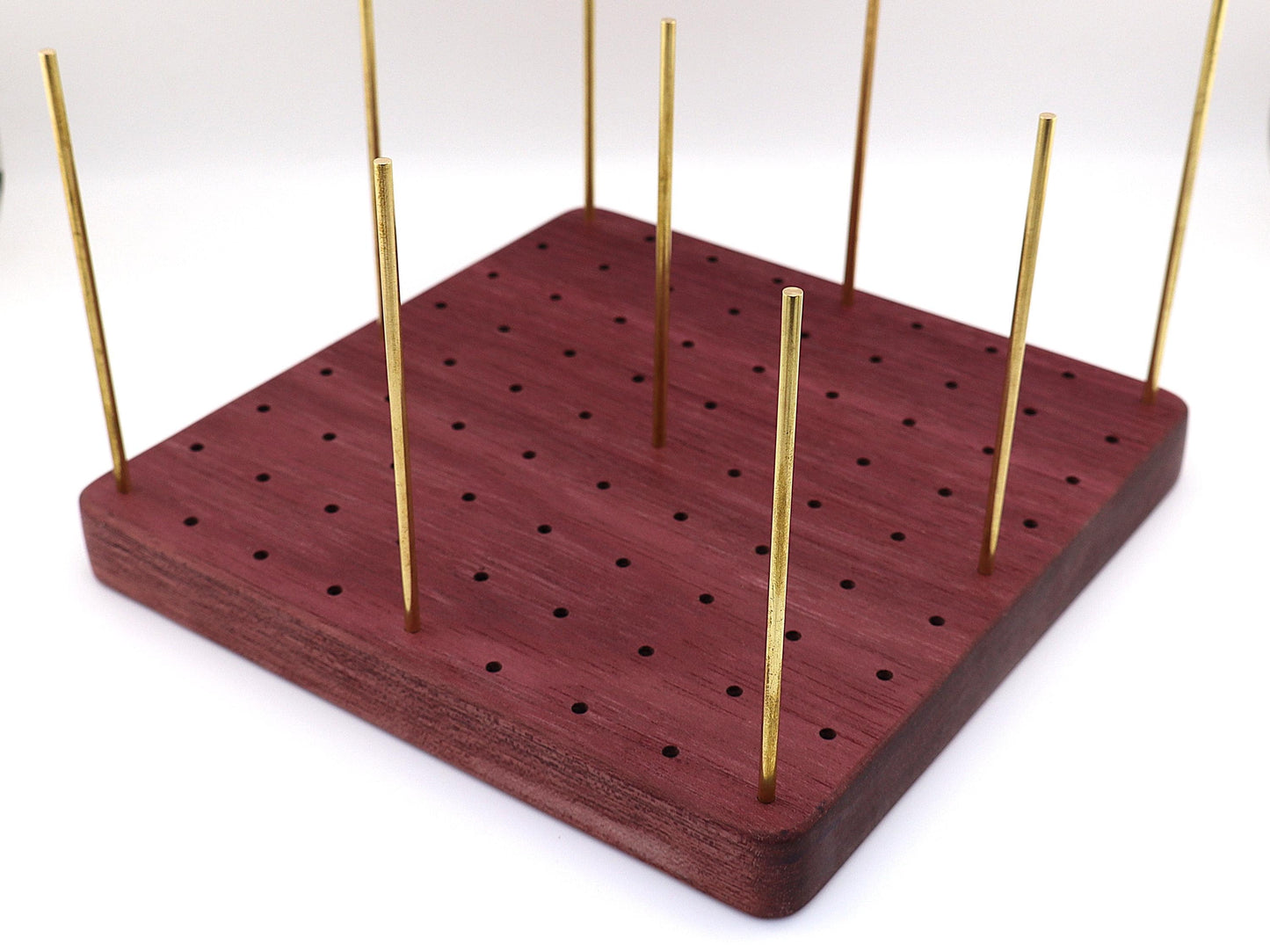 Purpleheart Hardwood Blocking Board: Knitting & Crochet Tool