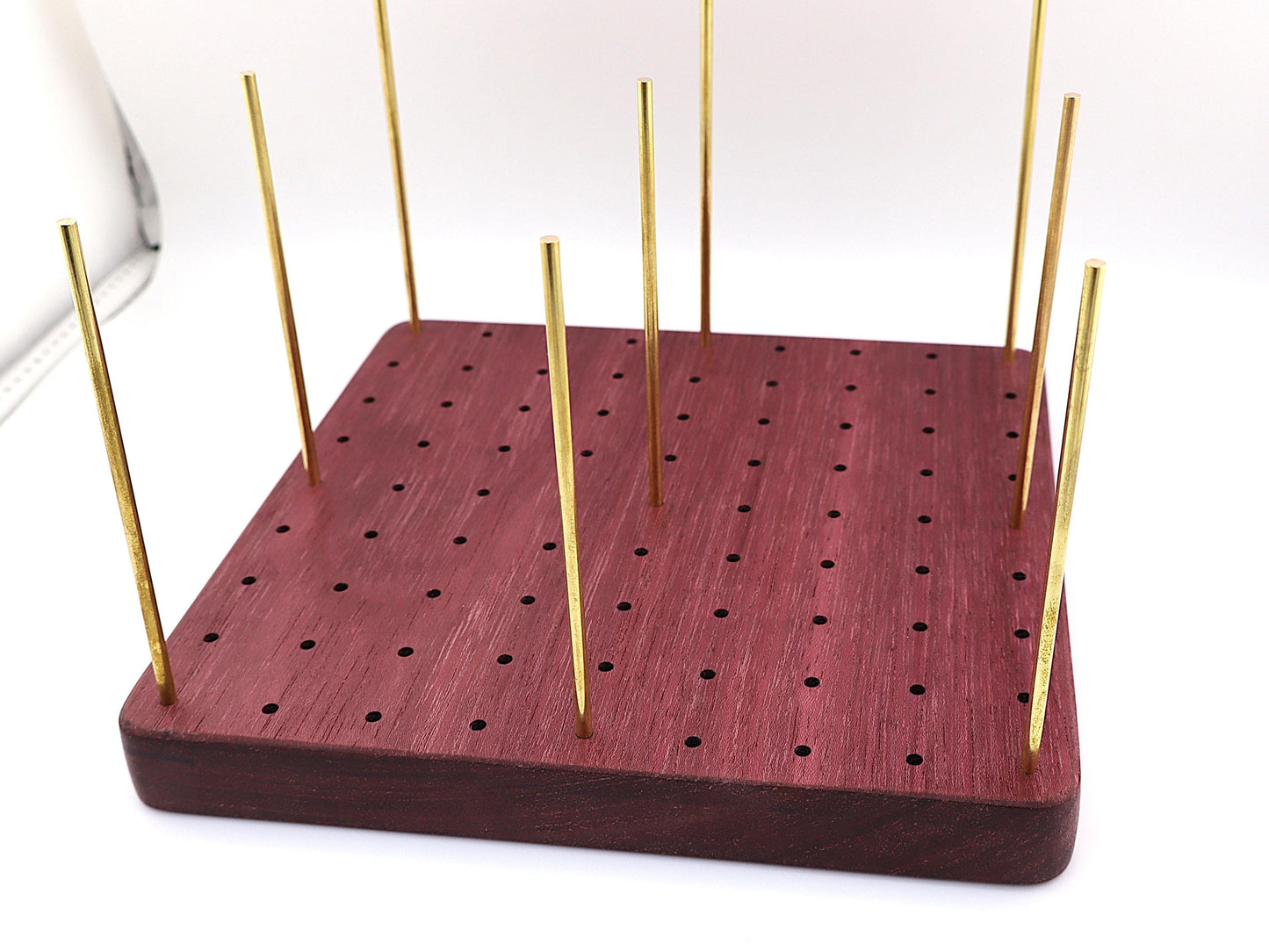 Purpleheart Hardwood Blocking Board: Knitting & Crochet Tool