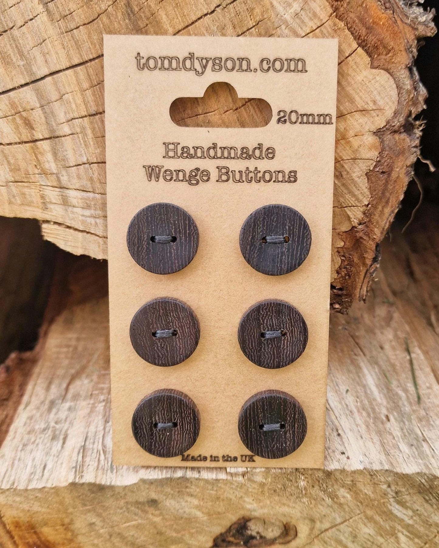 Various Buttons, Handmade & Full Range of Sizes