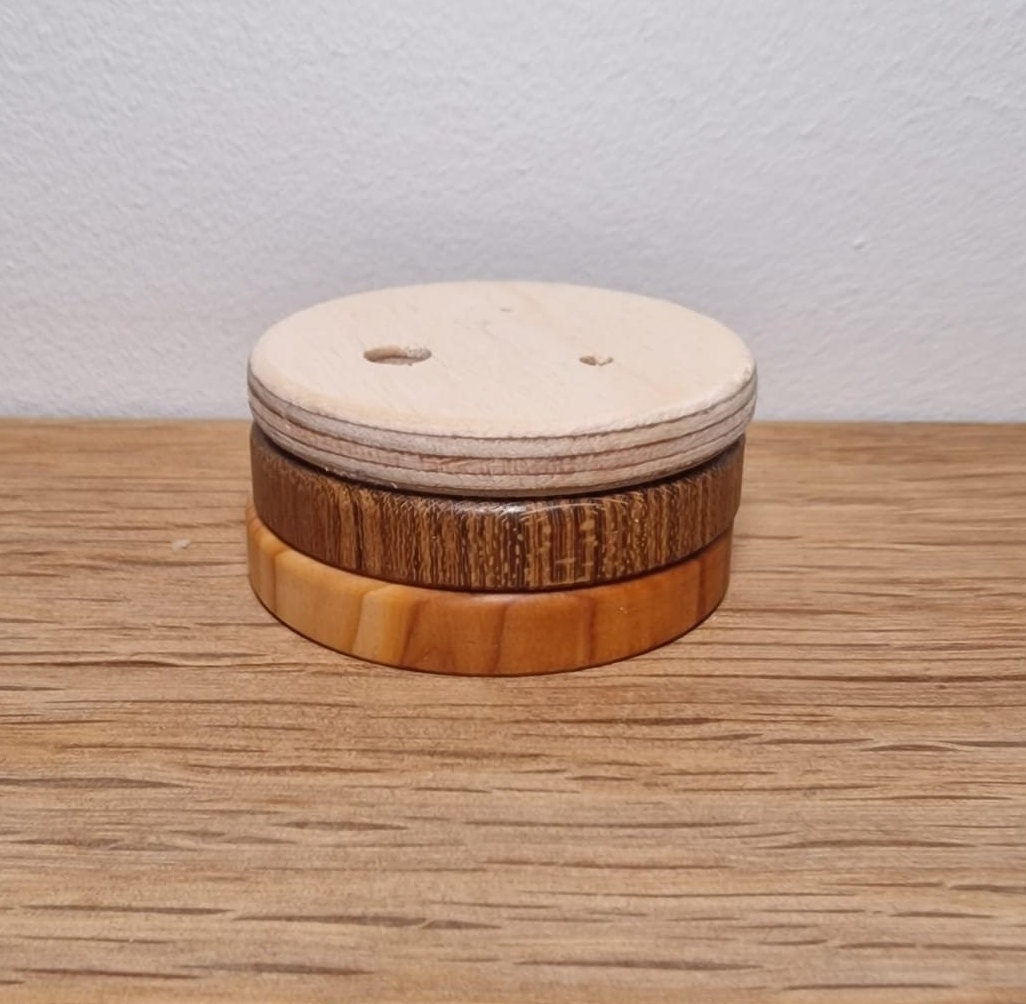 Custom Diz for Spinners - You choose 3 holes between 1.5mm & 6mm in size! Handcrafted!