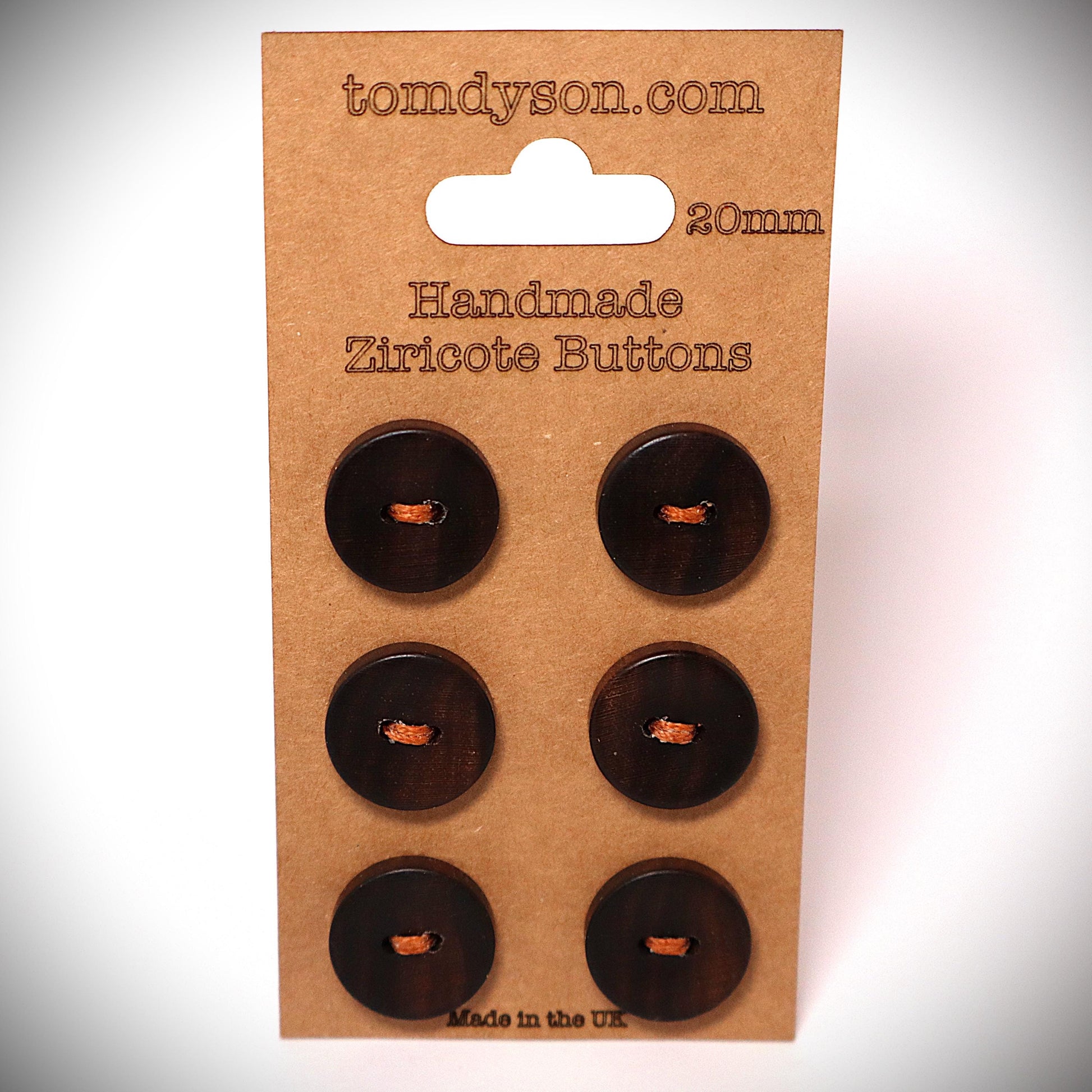 Various Buttons, Handmade & Full Range of Sizes