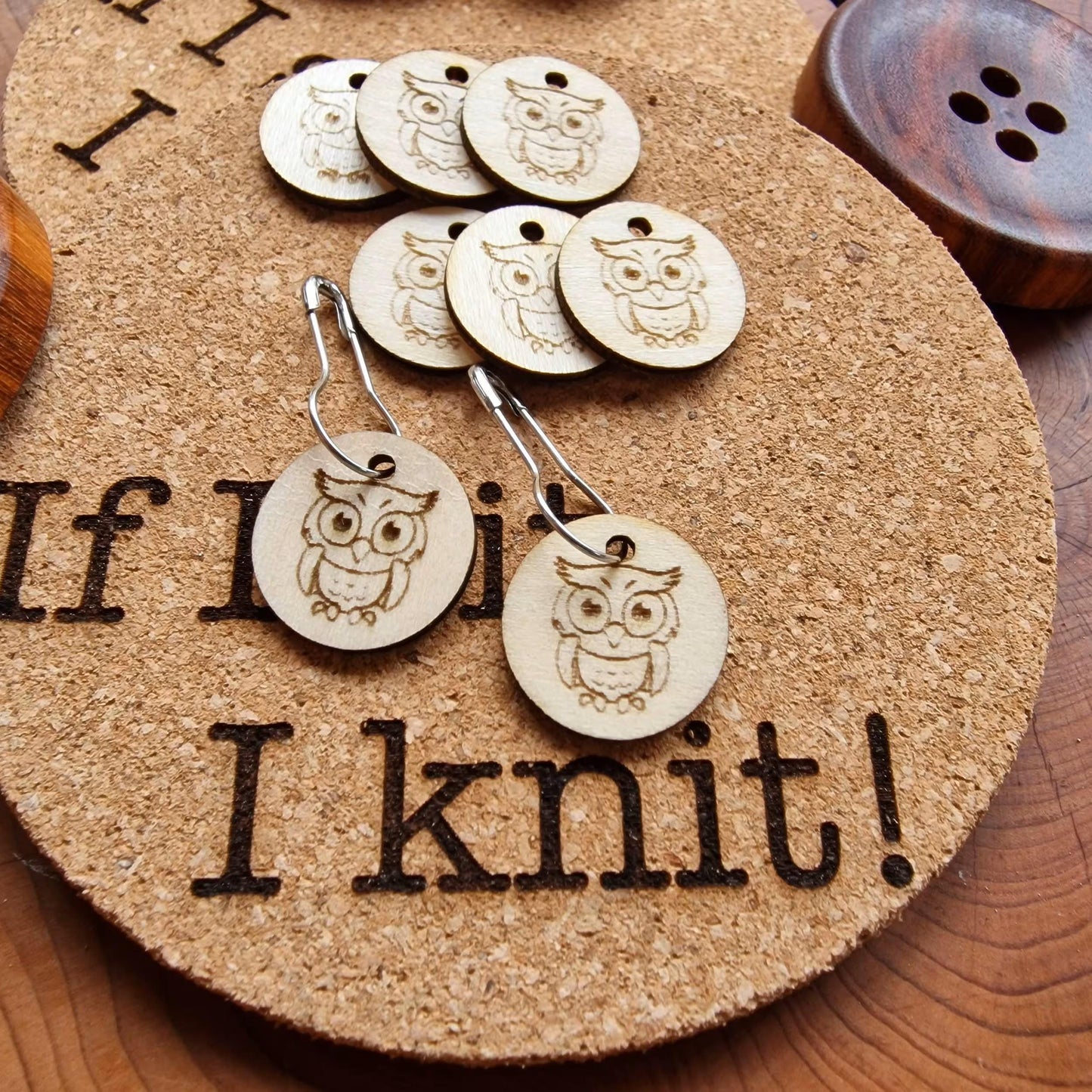 Adorable Animal Stitch Markers – Bee, Alpaca, Cat, Pig, and Owl Designs!