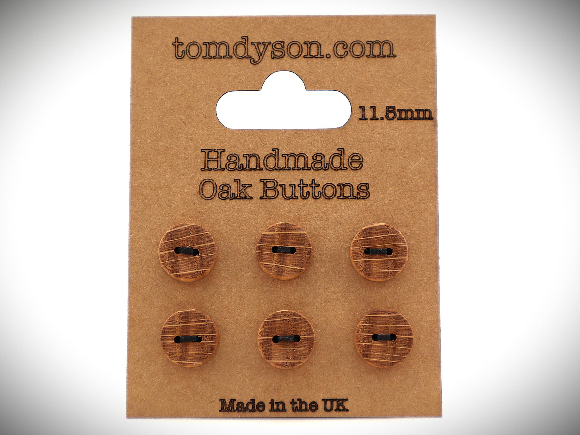 Oak Buttons, Handmade & Full Range of Sizes, Wooden buttons, Large Buttons, Small Buttons, Unique Buttons, Fancy Buttons, Premium Buttons