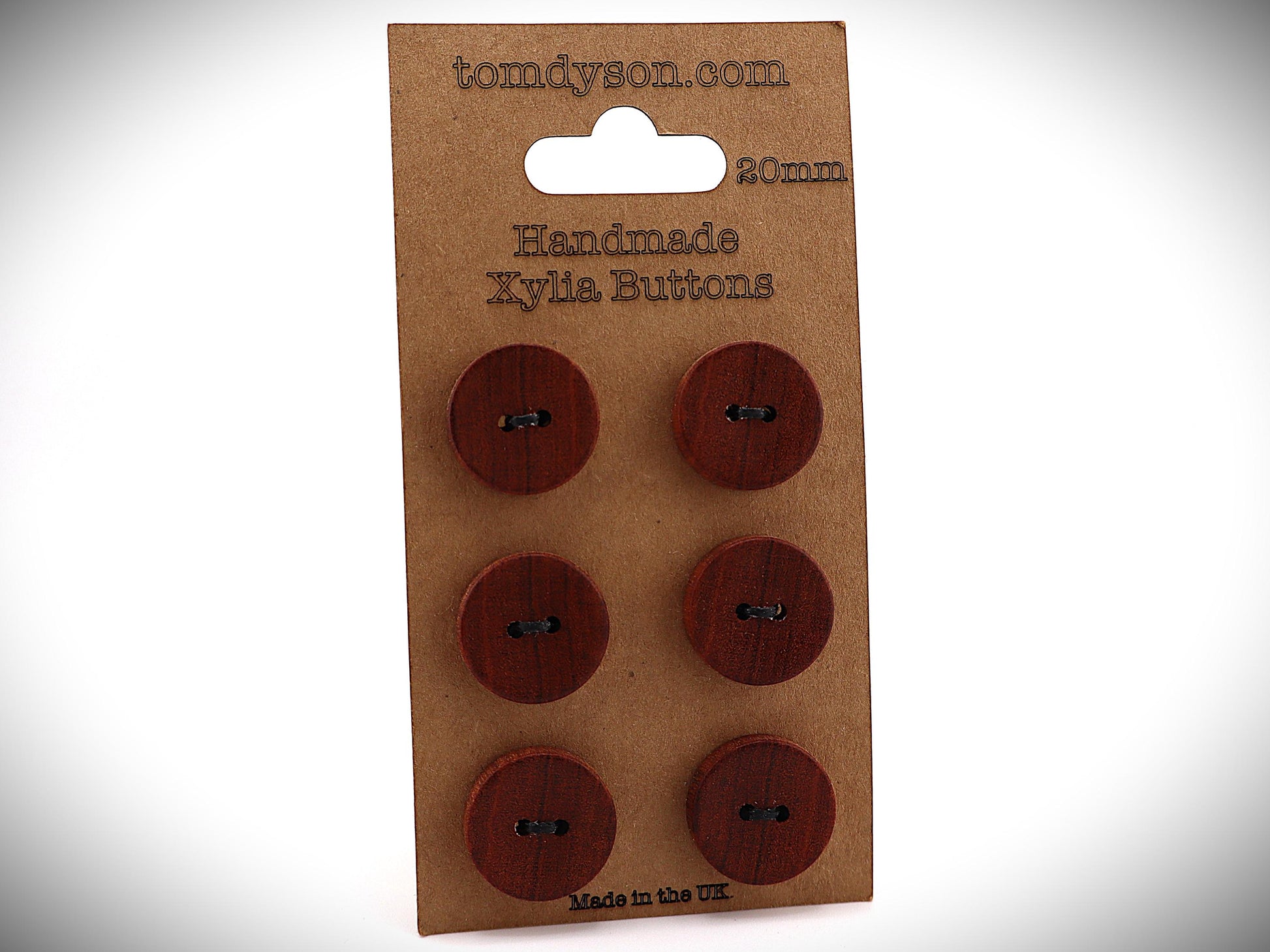 Xylia Buttons, Handmade & Full Range of Sizes