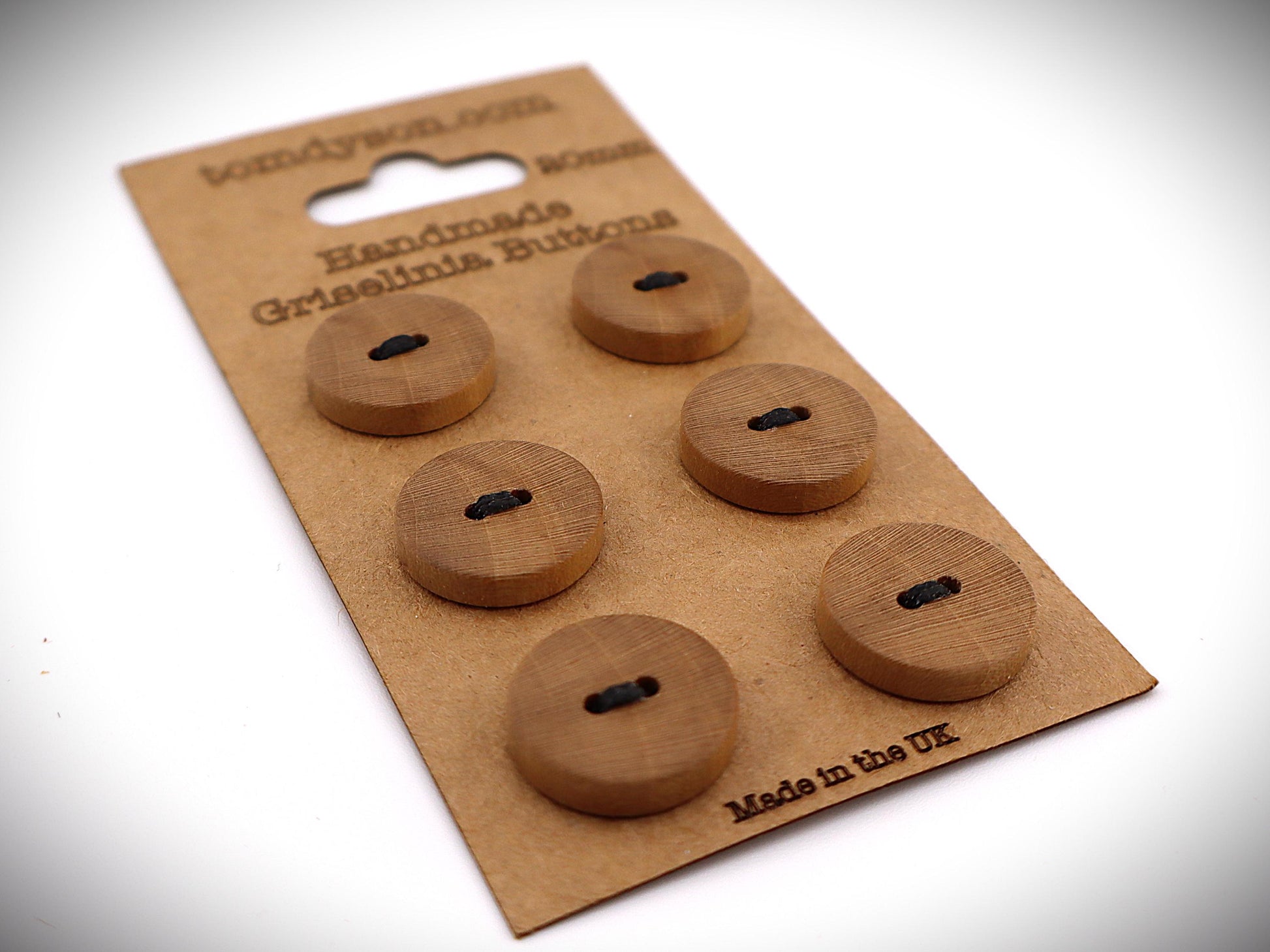 Various Buttons, Handmade & Full Range of Sizes