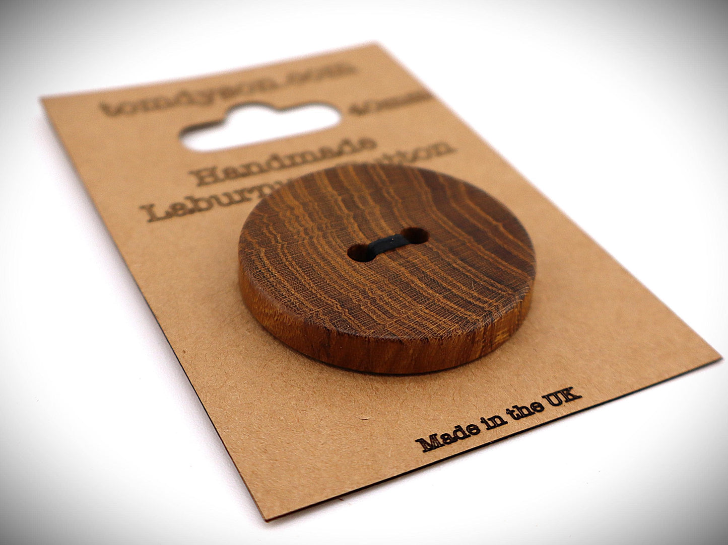 Laburnum Buttons, Handmade & Full Range of Sizes