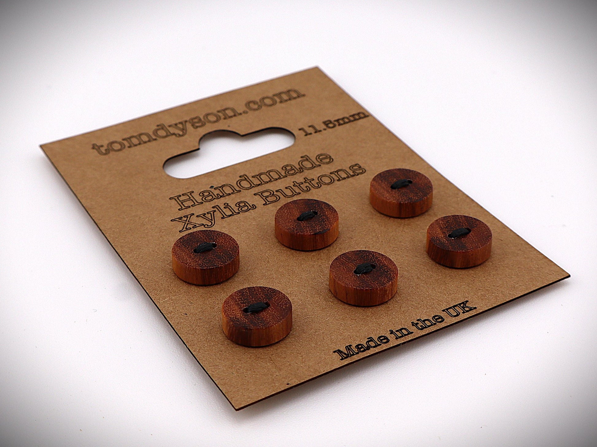 Xylia Buttons, Handmade & Full Range of Sizes