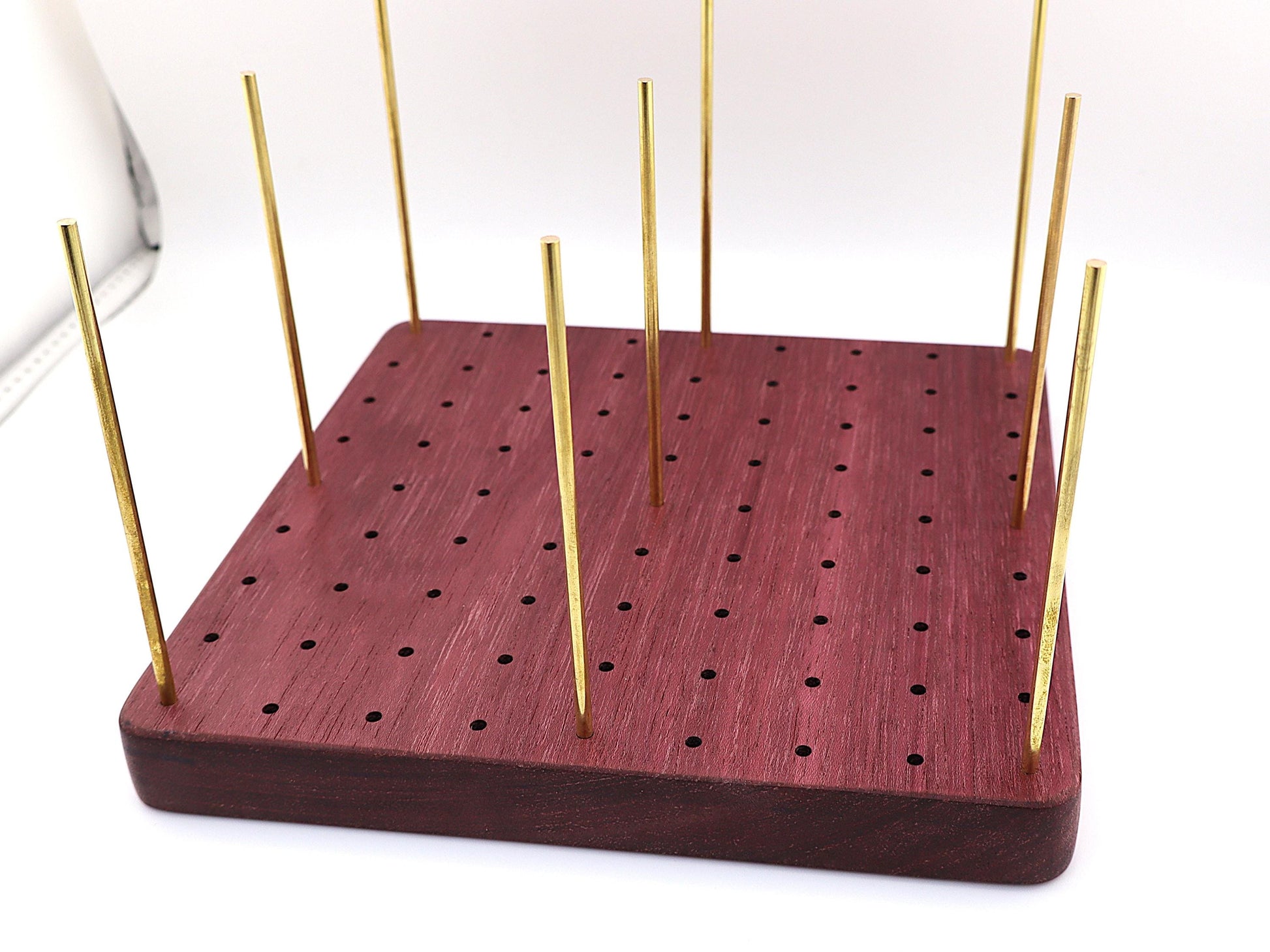 Purpleheart Hardwood Blocking Board: Knitting & Crochet Tool
