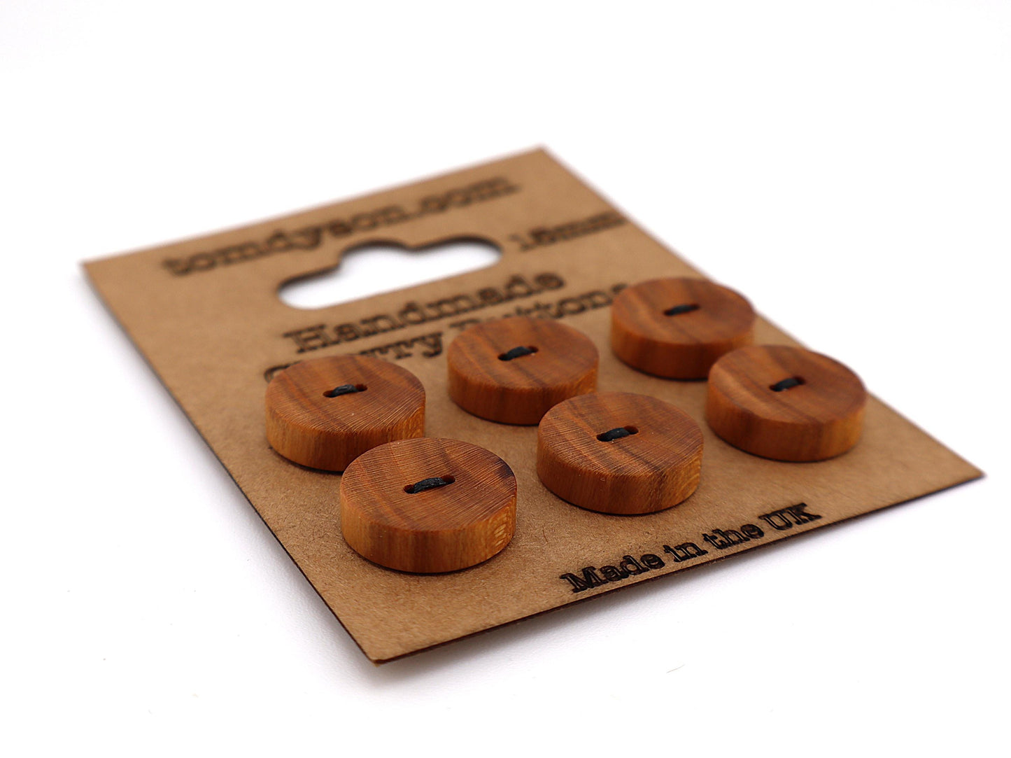 Cherry Buttons! Range of sizes Handmade in the UK