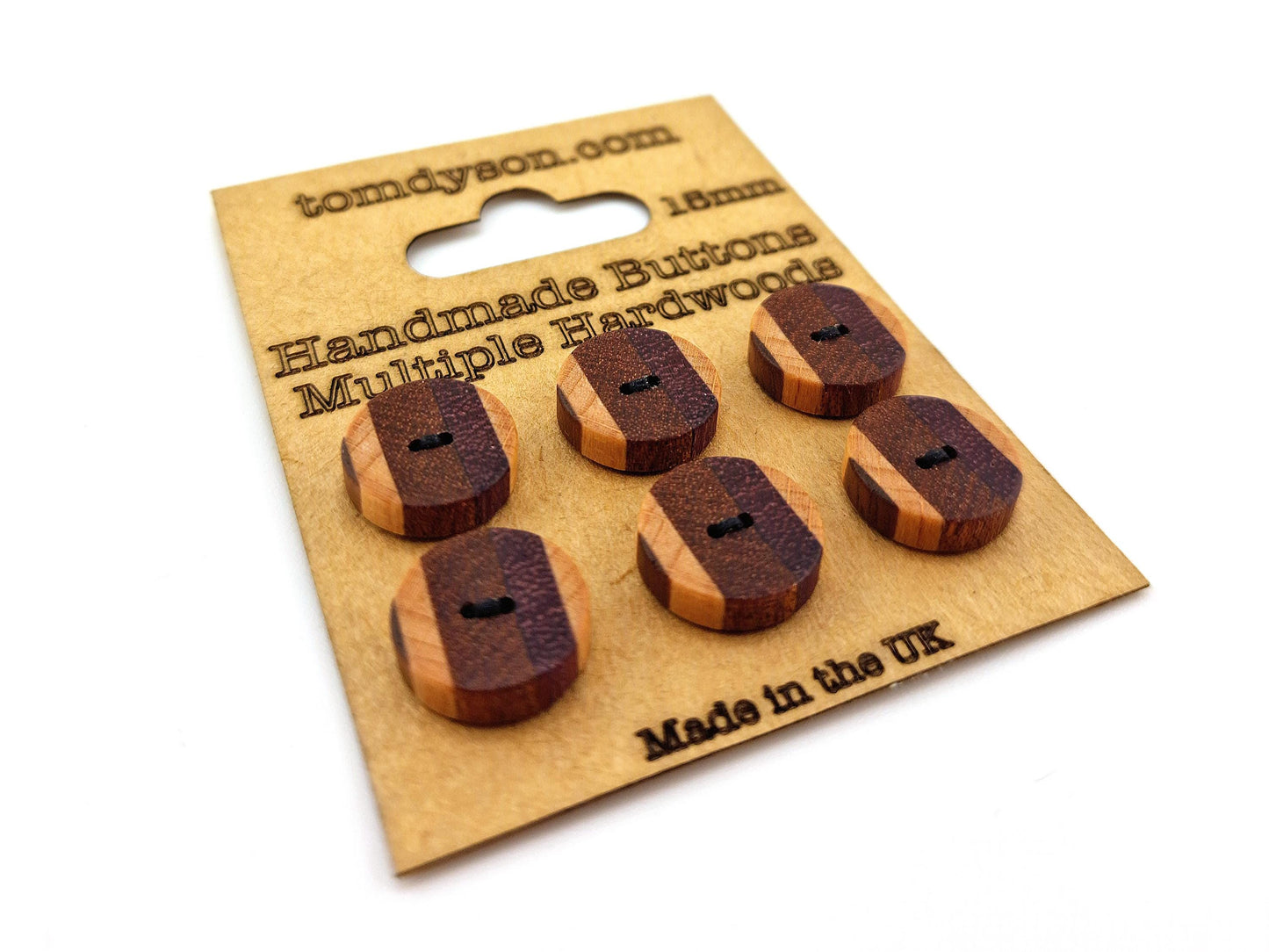Various Buttons, Handmade & Full Range of Sizes