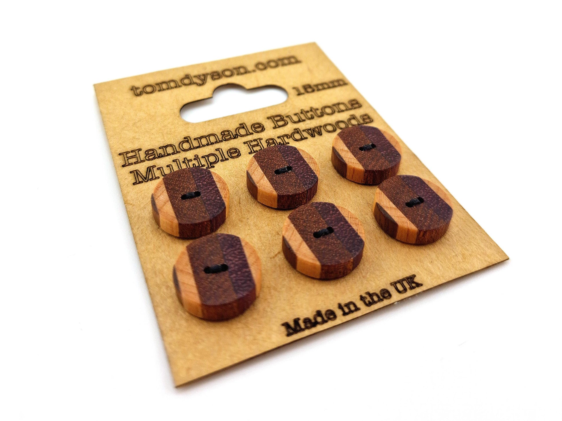Various Buttons, Handmade & Full Range of Sizes