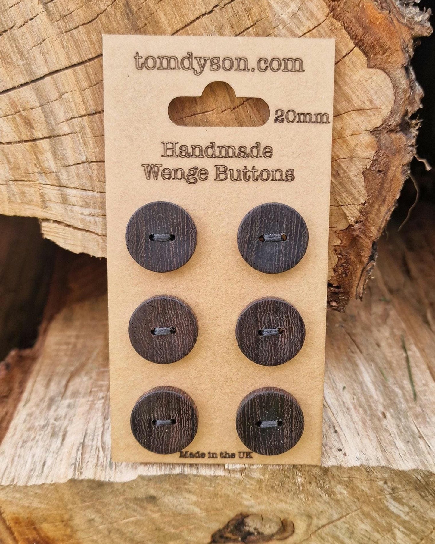 Various Buttons, Handmade & Full Range of Sizes