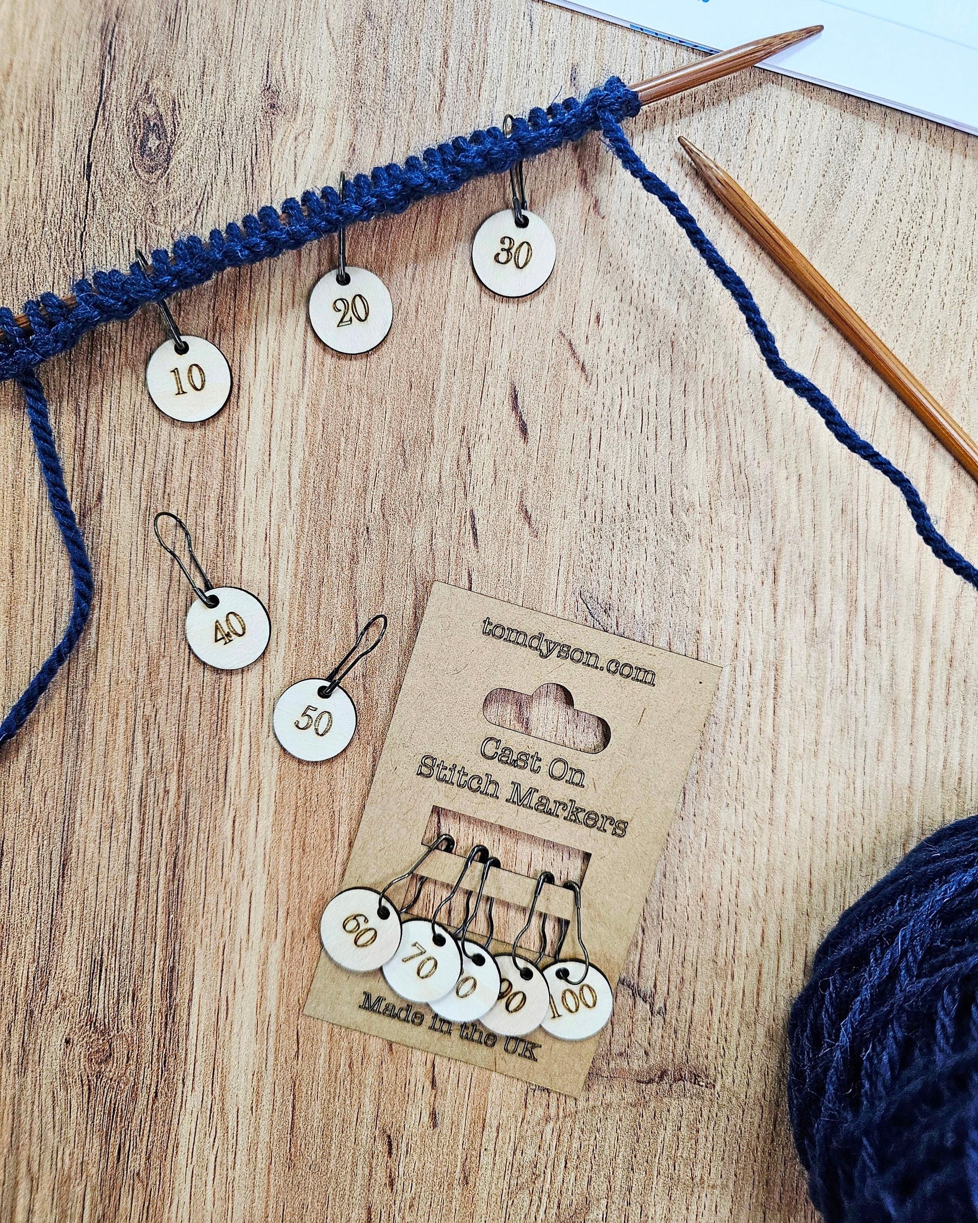 Cast On Stitch Markers