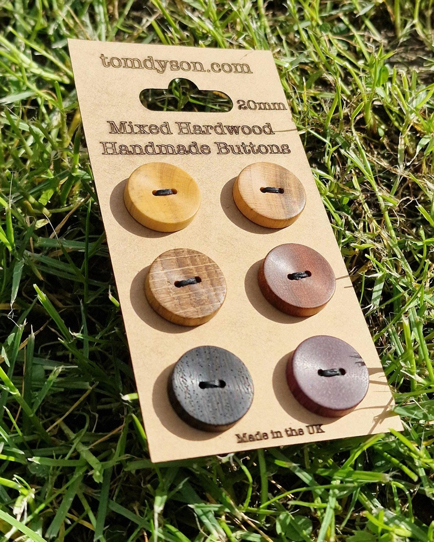 Various Buttons, Handmade & Full Range of Sizes