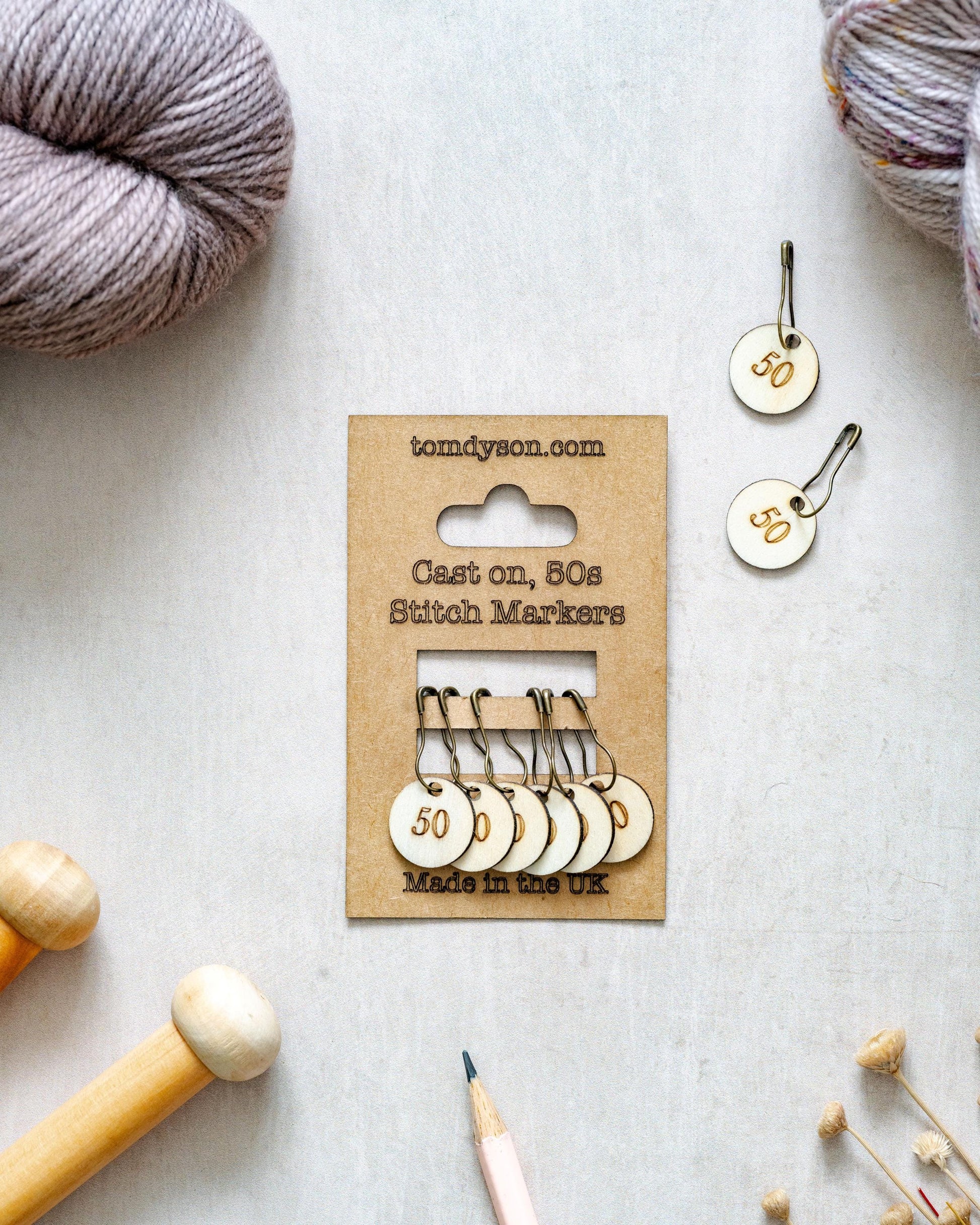 Cast On Stitch Markers