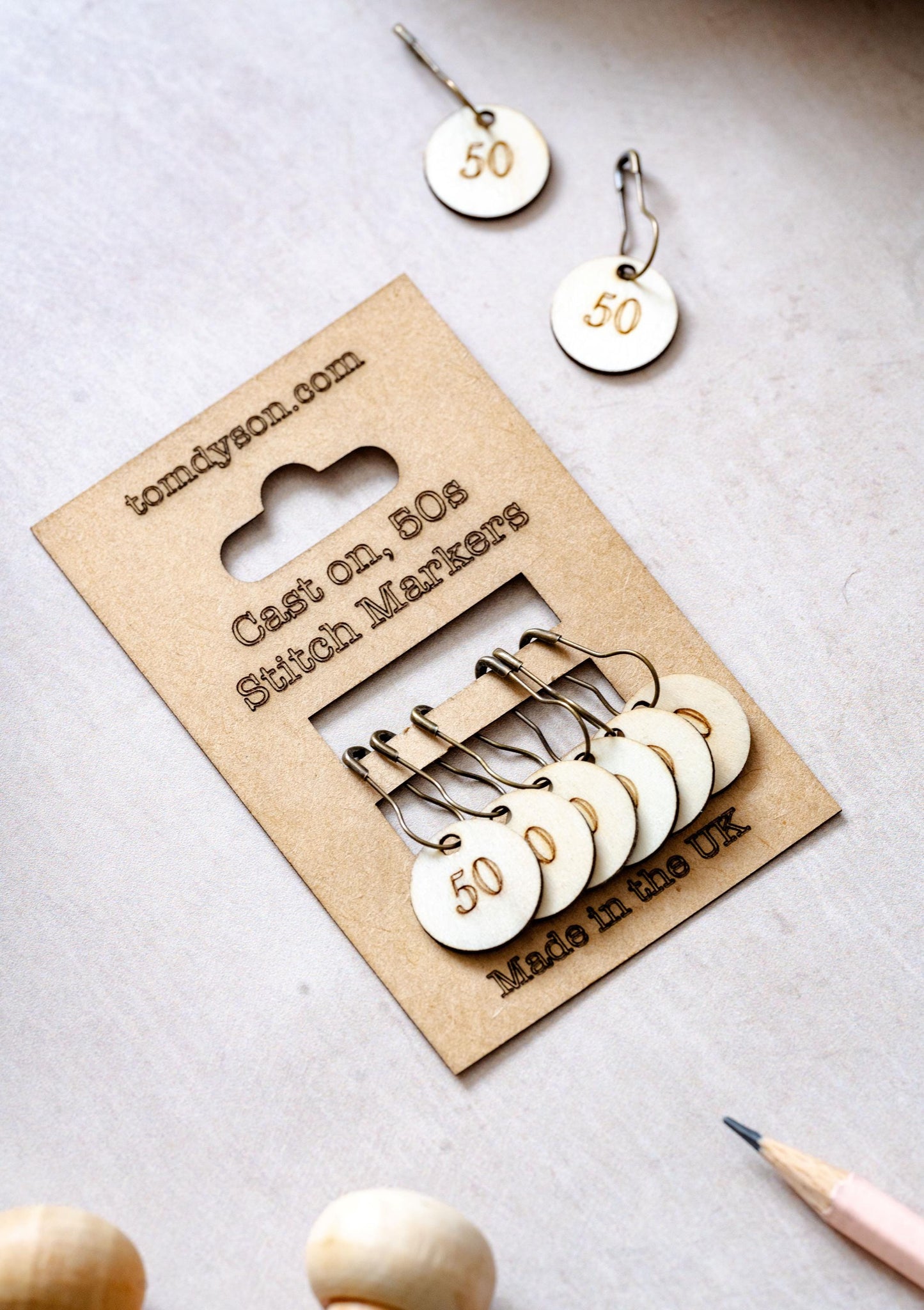 Cast On Stitch Markers