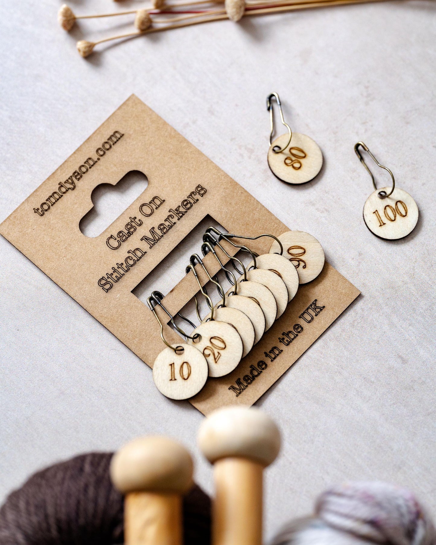 Cast On Stitch Markers