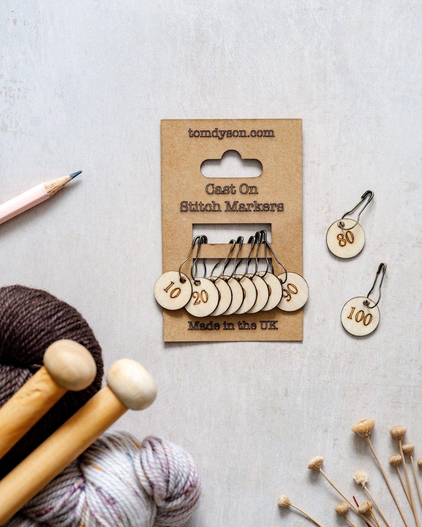 Cast On Stitch Markers