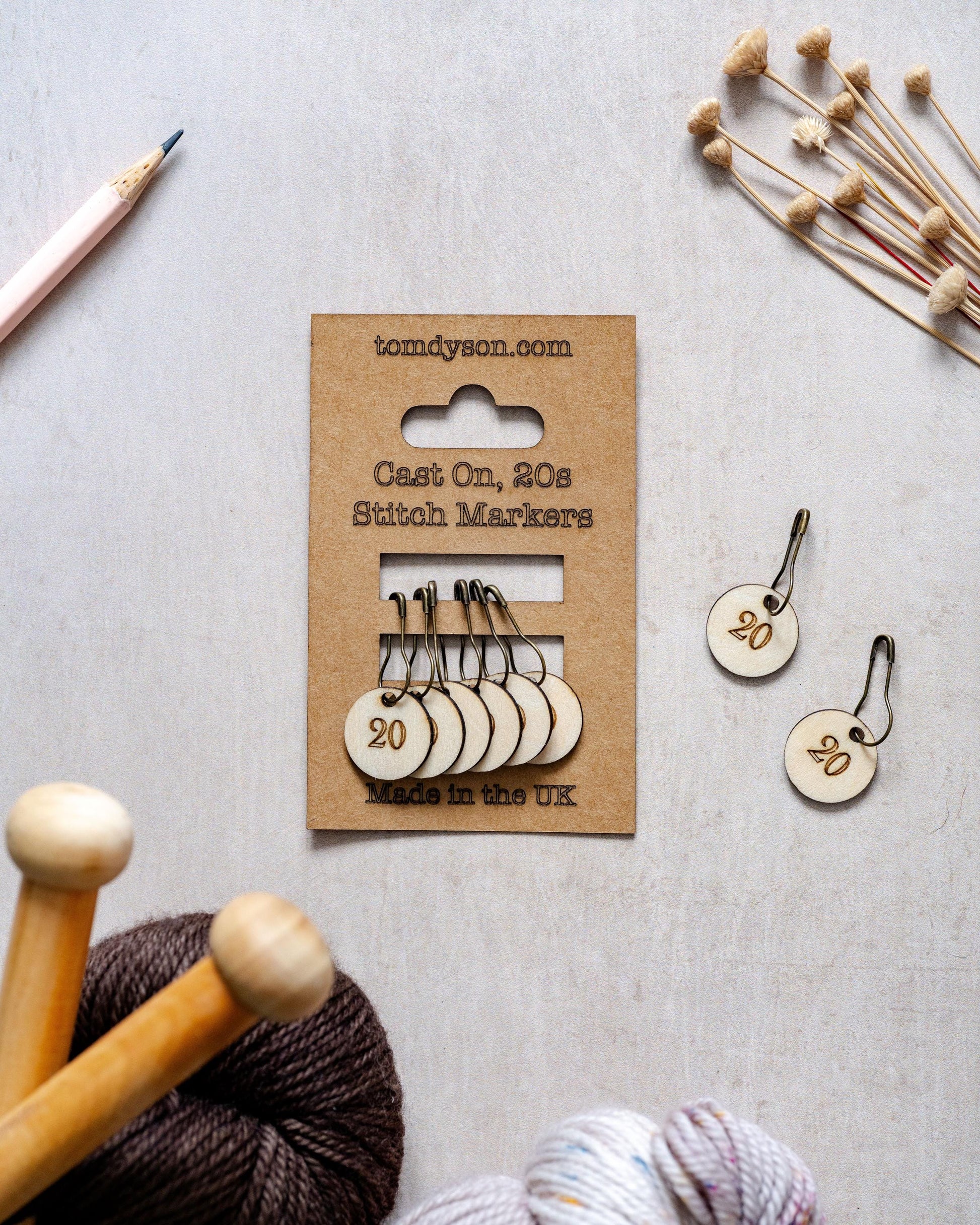 Cast On Stitch Markers